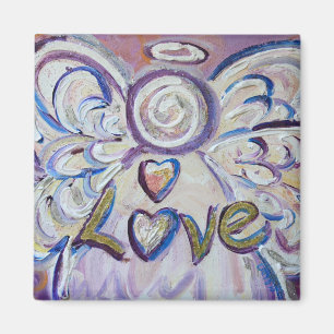 Imã Imagem Personalizada de Palavra do Anjo do Love Gu