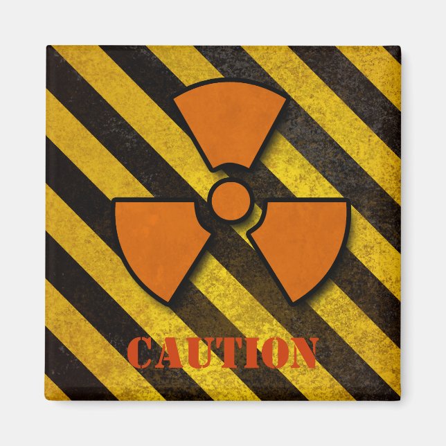 Imã Imagem Personalizada de Stripes de Risco (Frente)