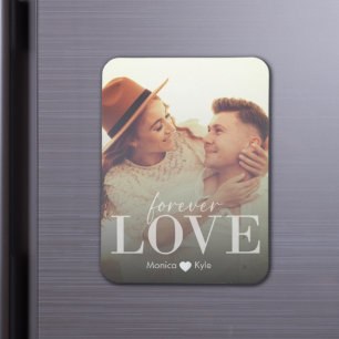 Ímã Imagem Personalizada do Amor Romântico para Sempre