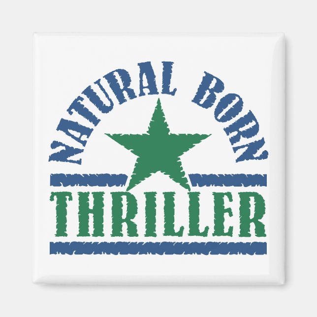 Imã Imagem personalizada Thriller do Nascer natural (Frente)