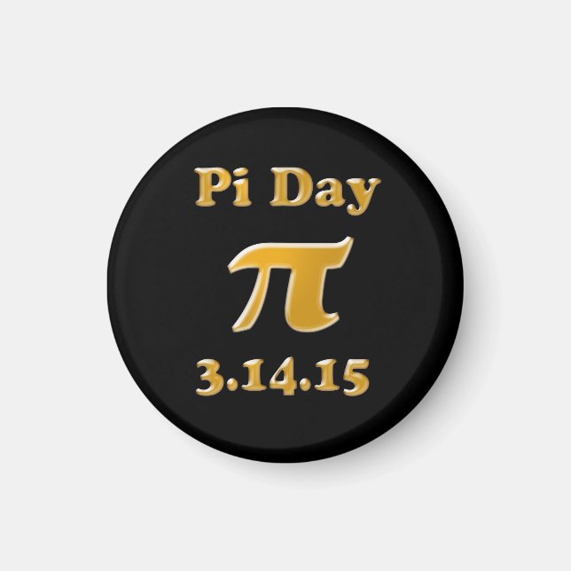 Imã Imagem Pi Day 2015 (Frente)