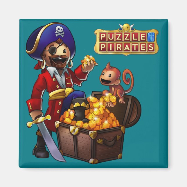 Imã Imagem Pirate Booty (Frente)