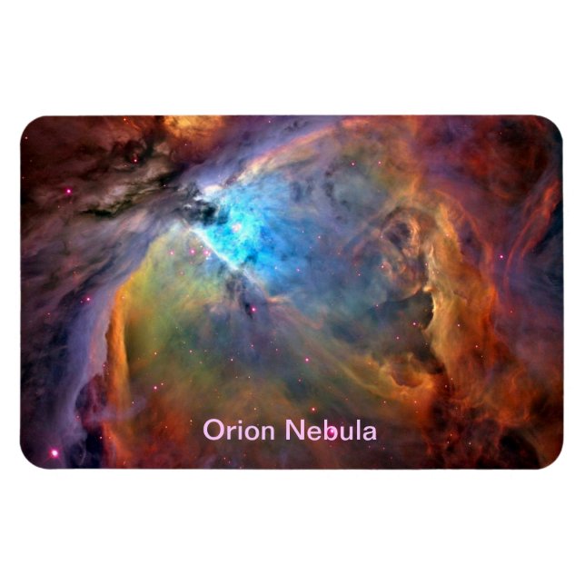 Ímã Imagem Premium da Galáxia Espacial Orion Nebula (Horizontal)