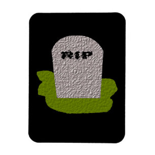 Ímã Imagem Premium RIP Tombstone