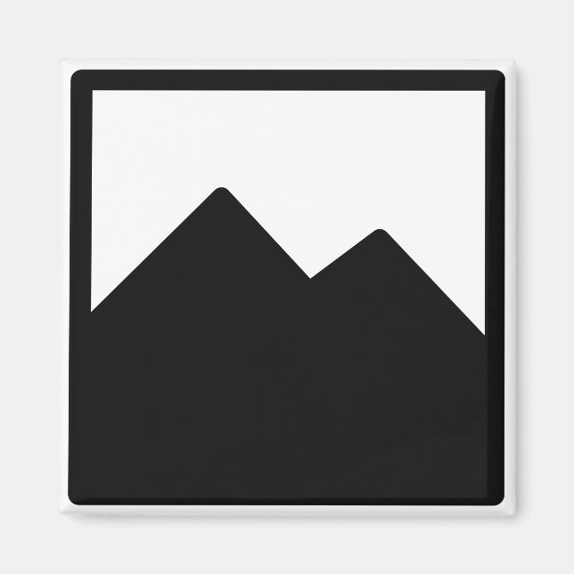 Imã Imagem Quadrada do Produto Comercial (Frente)