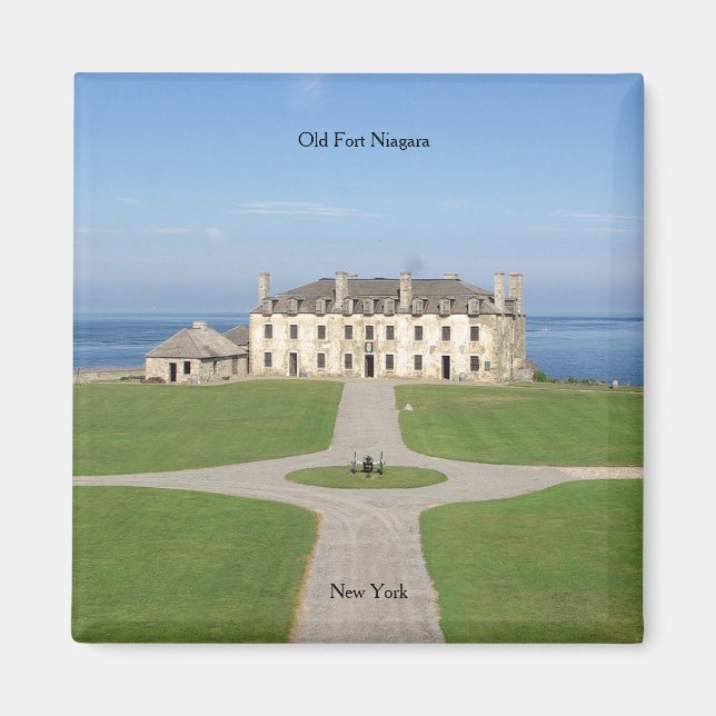 Imã Imagem quadrada Forte Niagara Barracks (Frente)