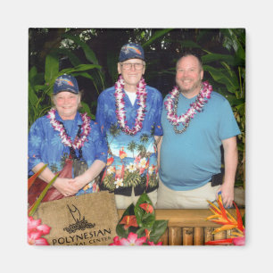 Imã Imagem Quadrada Personalizada, Foto: Hawaii Touris