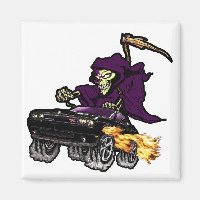 Imã Imagem R/T Desafiadora Preta (Frente)