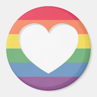 Imã Imagem temida da bandeira do arco-íris