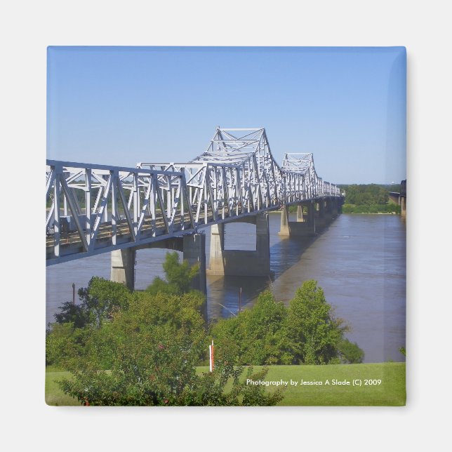 Imã Imagens da Ponte do Rio Mississippi (Frente)