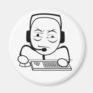 Imã Imagens de Frigorífico de Memória Internet de Nerd