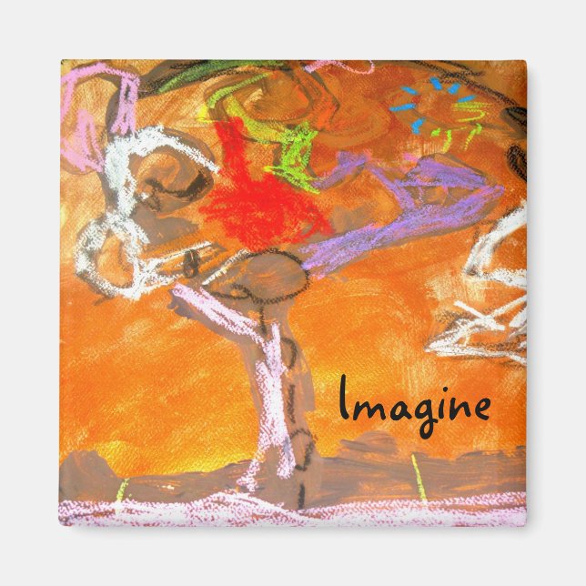 Imã Imagine o Magnet (Frente)