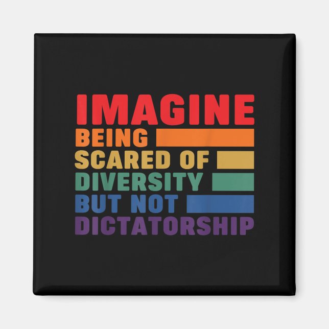 Imã Imagine Ser O Fim Da Diversidade, Mas Não A Ditadu (Frente)
