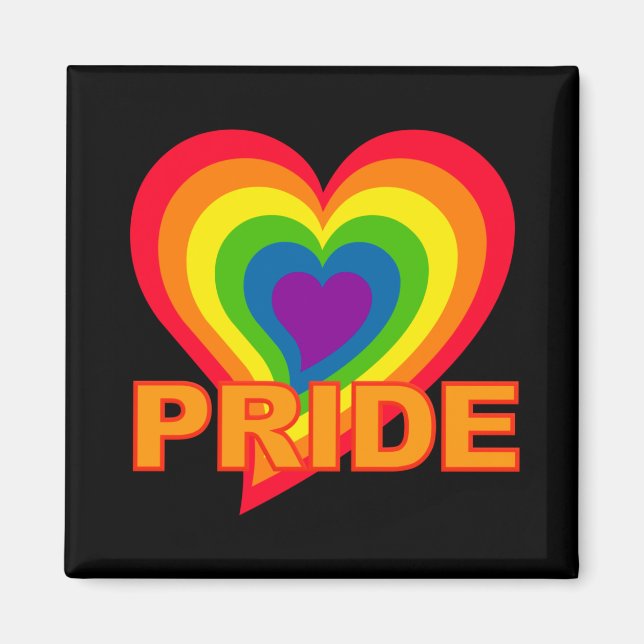 Imã Ímago Rainbow Pride (Frente)