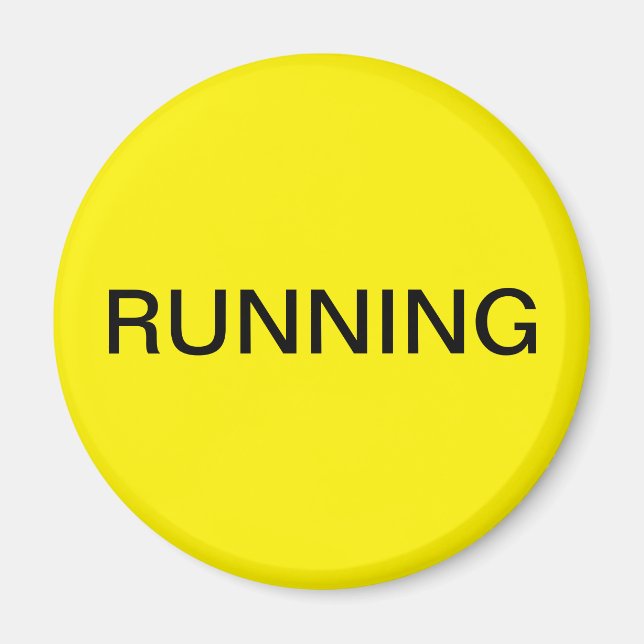 Imã Íman amarelo de máquina de lavar louça (Frente)