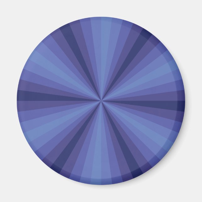 Imã Íman azul de ilusão óptica (Frente)