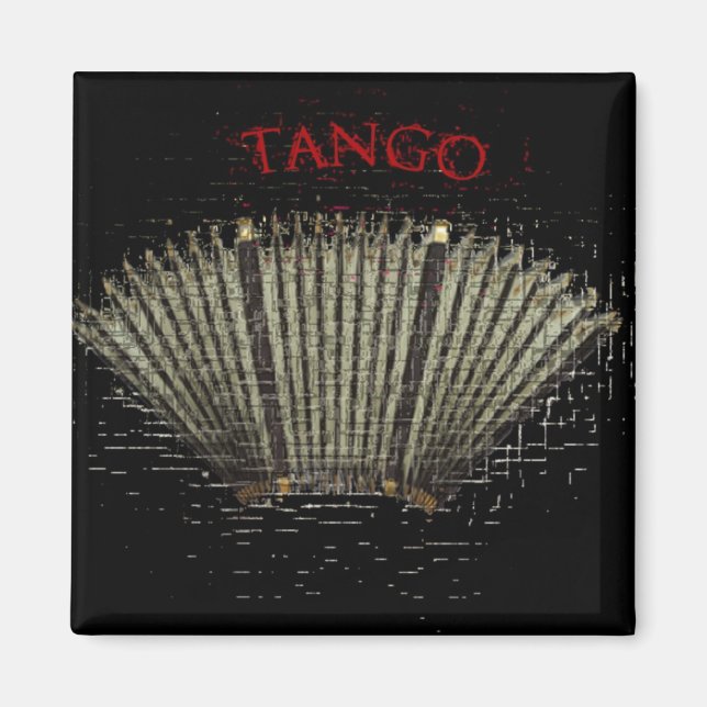 Imã Imán Bandoneón Tango (Frente)