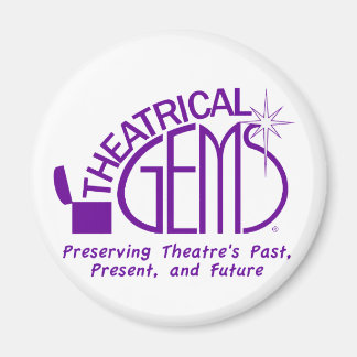 Imã Íman branco redondo