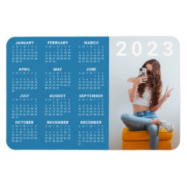 Ímã Íman Calendário 2023 | Personalizar Cor e Foto