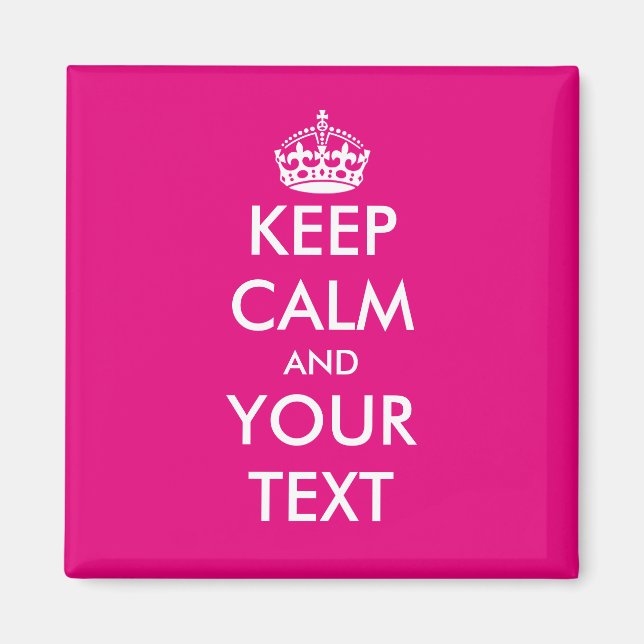 Imã Íman calmo de Manutenção Personalizado para o frig (Frente)