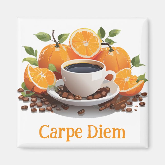Imã Íman carpe diem (Frente)