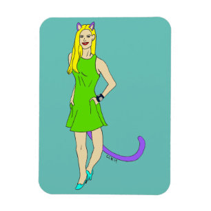 Ímã íman catgirl