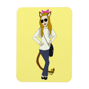 Ímã íman catgirl
