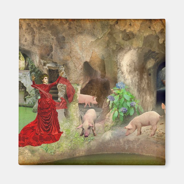 Imã Imán Circe na Quinta da Regaleira (Frente)