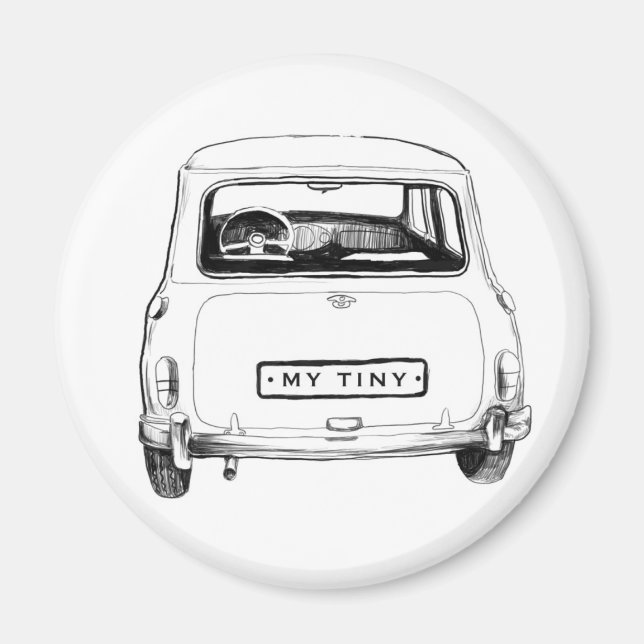 Imã Imán Coche inglés clásico (Frente)