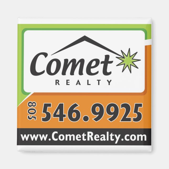 Imã Íman Comet Realty (Frente)