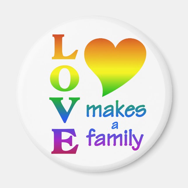 Imã Íman da família Rainbow (Frente)
