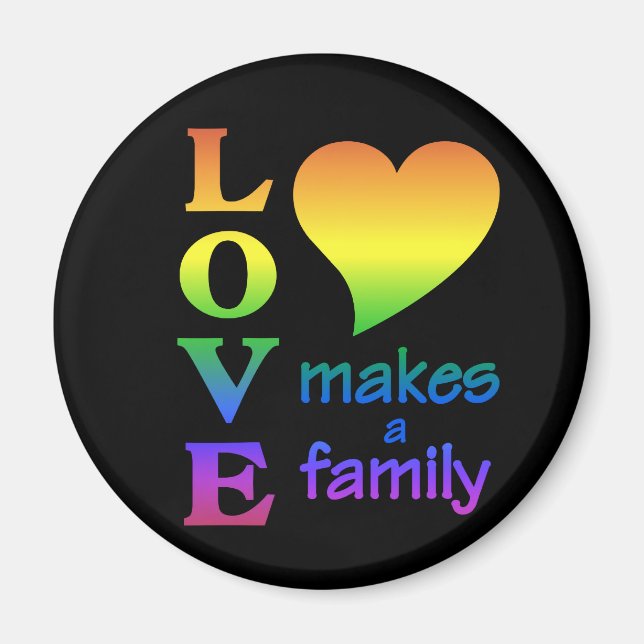 Imã Íman da família Rainbow (Frente)