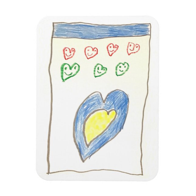 Ímã Íman da Heart Box (Vertical)