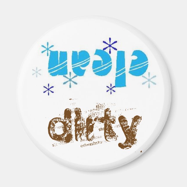 Imã Íman da máquina de lavar loiça retrorreflectora (Frente)