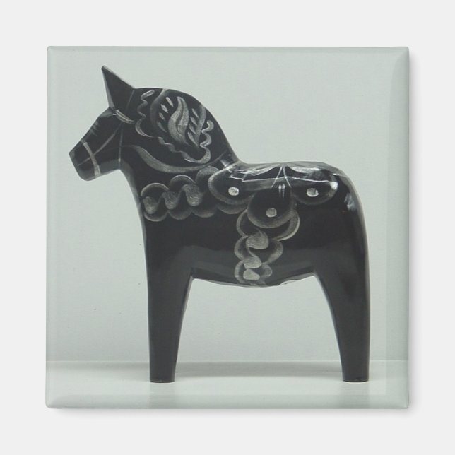 Imã Íman DALA HORSE (preto) (Frente)