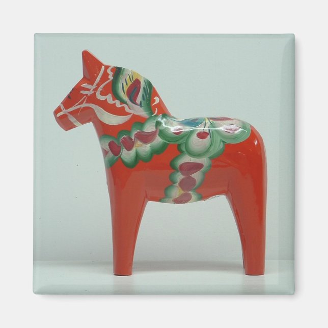 Imã Íman DALA HORSE (vermelho) (Frente)