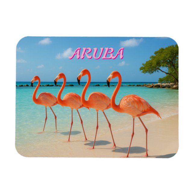 Ímã íman de Aruba (Horizontal)