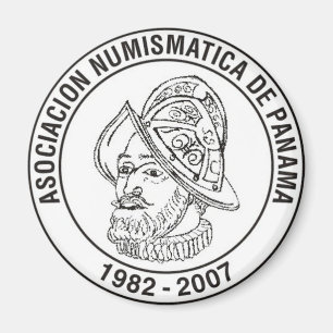 Imã Imán de Asociación Numismática De Panamá
