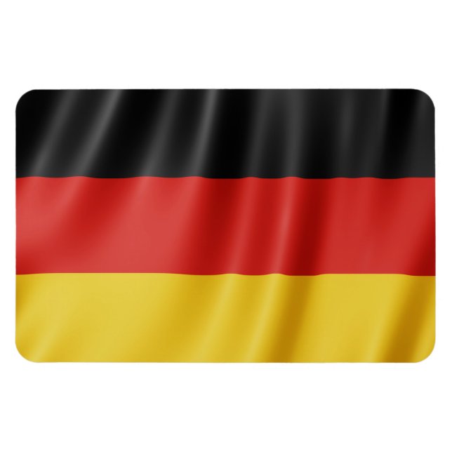 Ímã íman de bandeira alemão (Horizontal)