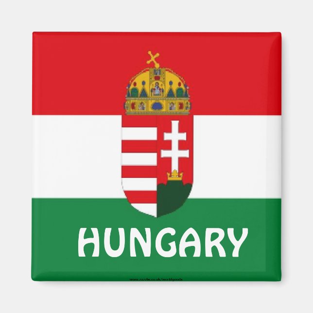Imã Íman de bandeira da Hungria (Frente)