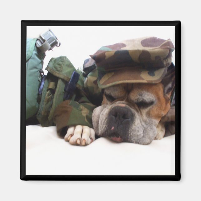 Imã Íman de boxe militar (Frente)