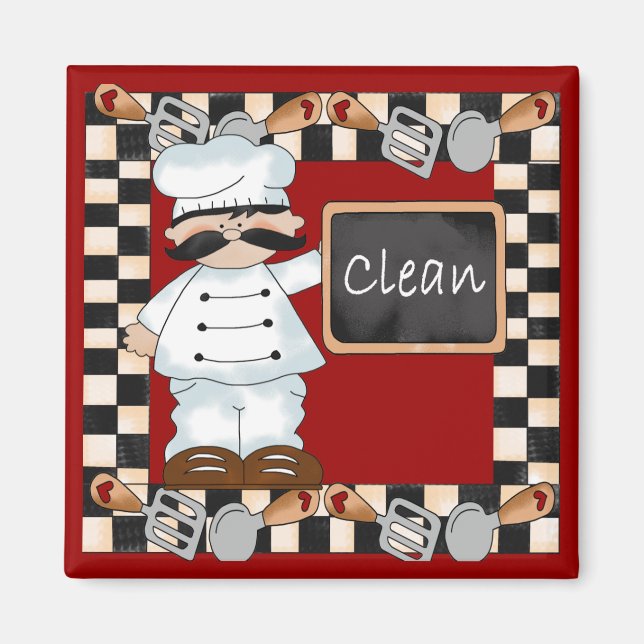 Imã íman de chef (Frente)