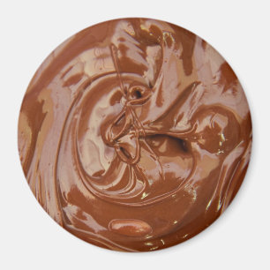 Imã Íman de chocolate derretido