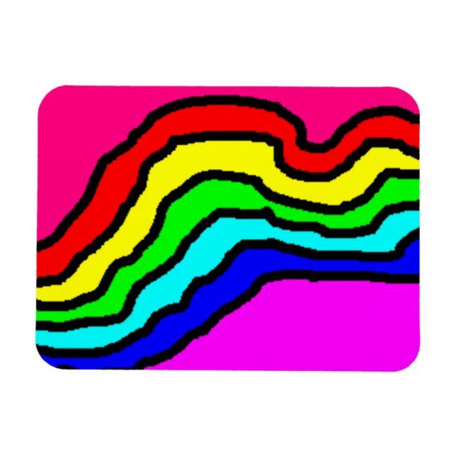 Ímã Íman de cores (Horizontal)