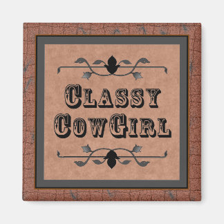 Imã Íman de Cowgirl Ocidental