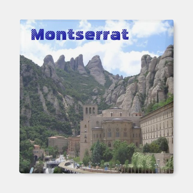 Imã Íman de Espanha Montserrat (Frente)