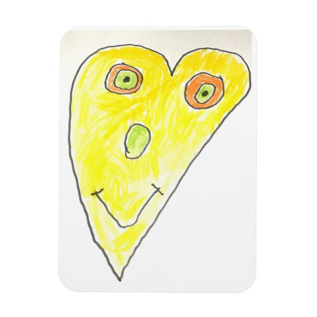 Ímã Íman de face cardíaca (Vertical)