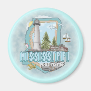 Imã Íman de farol do Mississippi