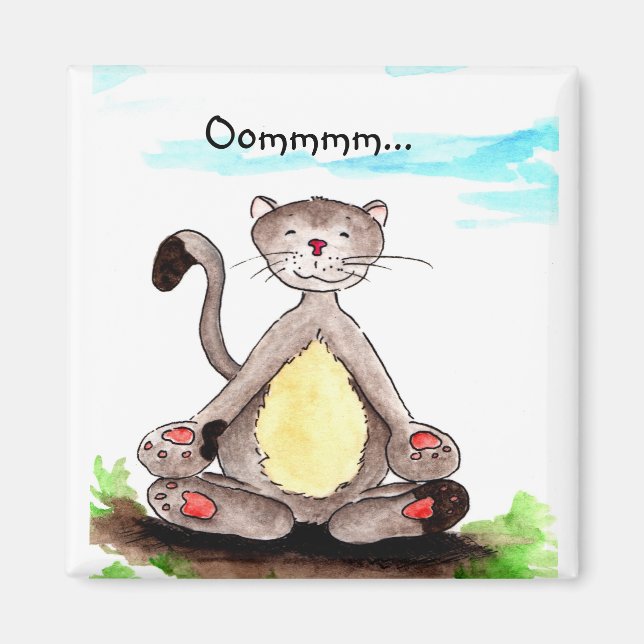 Imã íman de felino (Frente)