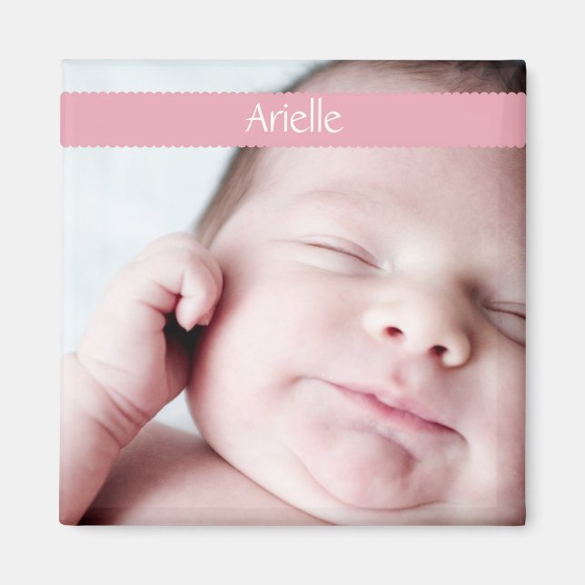 Imã Íman de fita (rosa) (Frente)